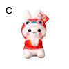 1pc Rabbit Doll (9.84"������4.72"); Lion Plush Toys; New Year's Mascot; Holiday Gifts; Pillow Decorations