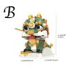 1pc Building Blocks Ornament; Chinese New Year Gifts; Doll Ornaments To Attract Blessings And Wealth 4.61"������3.86"������3.07"