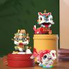 1pc Building Blocks Ornament; Chinese New Year Gifts; Doll Ornaments To Attract Blessings And Wealth 4.61"������3.86"������3.07"